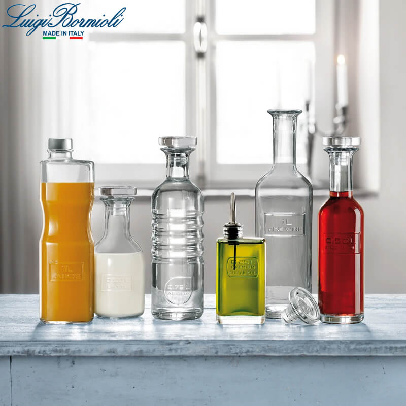 75 Cl Bormioli Luigi Optima Wine Bottle in Glass