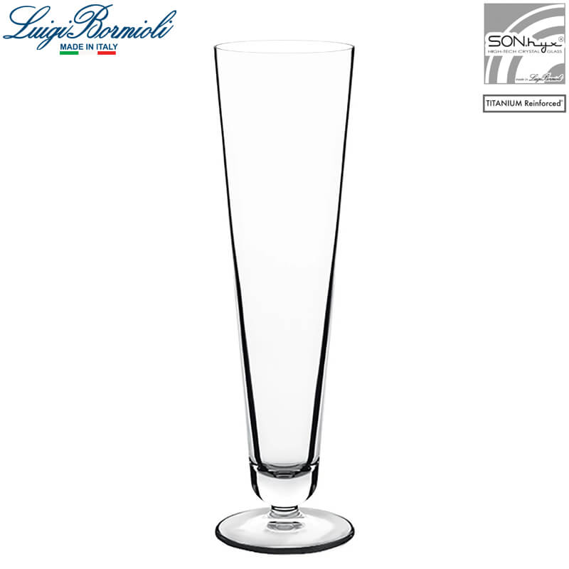 40 Cl Bormioli Luigi Regency Copa de cerveza de vidrio Set de 4 piezas