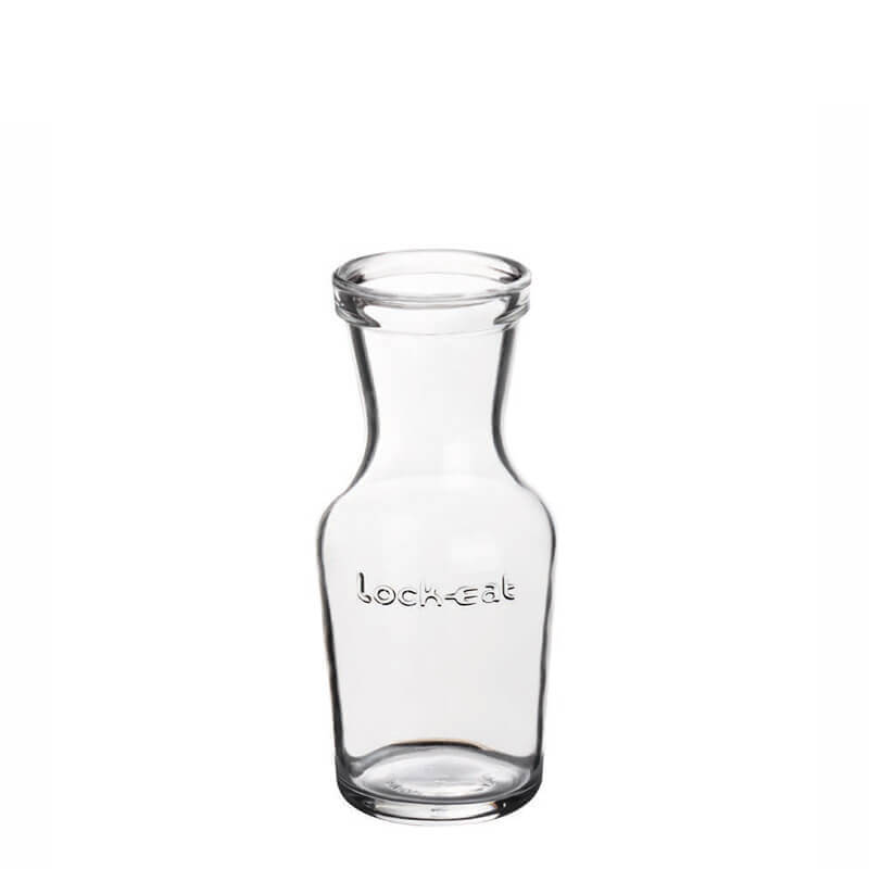 50 Cl Bormioli Luigi Lock Eat Karaffe aus Glas Set mit 12 Teilen