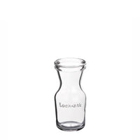 25 Cl Bormioli Luigi Lock Eat Carafe in Glass Set of 12 Pieces