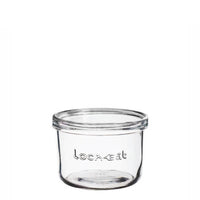 50 Cl Bormioli Luigi Lock Eat Terrine aus Glas Set mit 12 Teilen