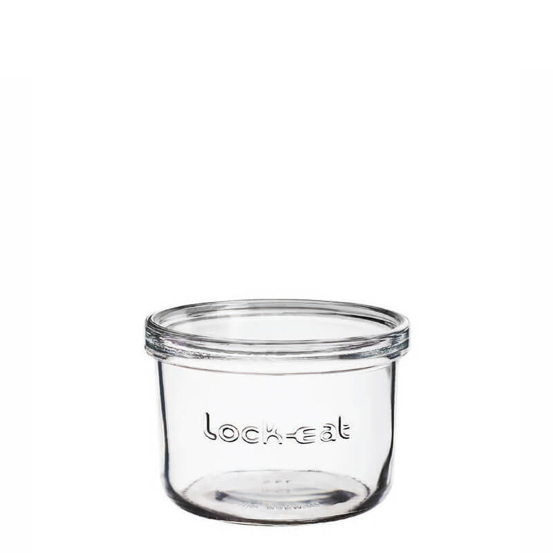 50 Cl Bormioli Luigi Lock Eat Terrine aus Glas Set mit 12 Teilen