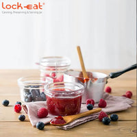 50 Cl Bormioli Luigi Lock Eat Terrine aus Glas Set mit 12 Teilen