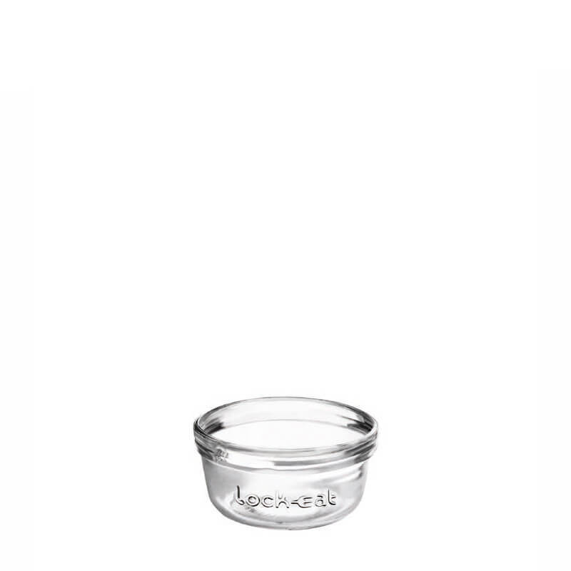 8 0 Cl Bormioli Luigi Lock Eat Pot hermétique en verre Set de 24 pièces