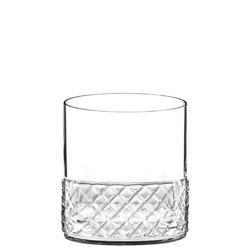 38 Cl Bormioli Luigi Roma 1960 Whisky Glass in Glass Set of 6 Pieces