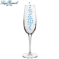 23 5 Cl Bormioli Luigi Aero Champagnerflöte aus Glas Set mit 6 Teilen