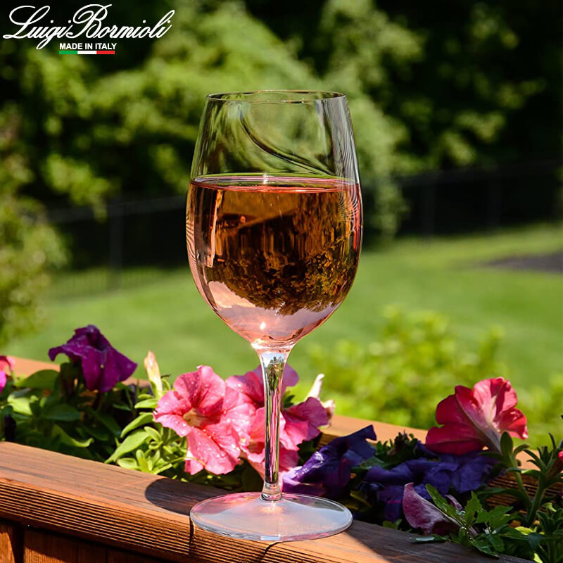 57 Cl Bormioli Luigi Aero Verre à vin rouge en verre Set de 6 pièces