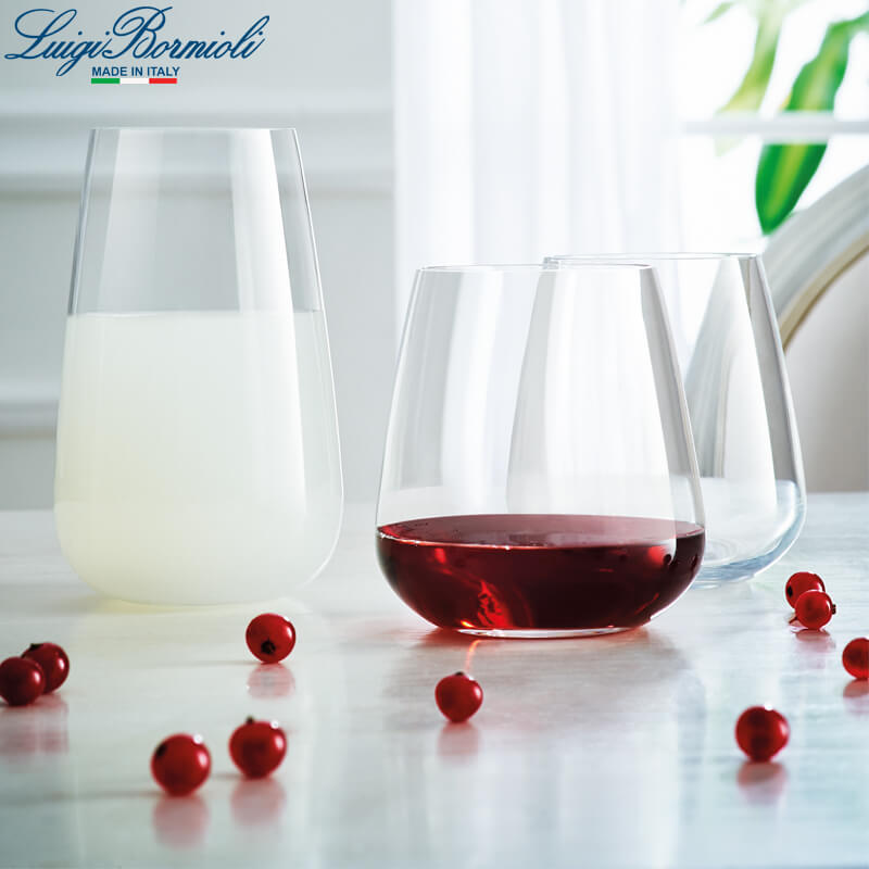 57 Cl Bormioli Luigi Talismano Vaso de Refresco en Vidrio - Set de 4 Piezas