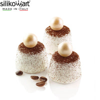 4 5 Cm Silikomart Sq007 Stampo Mini Muffin In Silicone