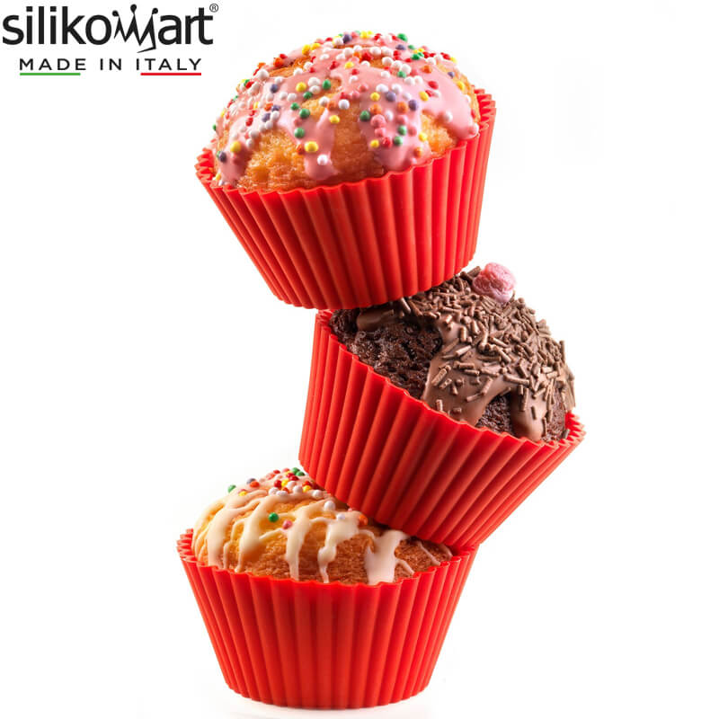 6 Silikomart vormen Classic Muffinvorm van silicone