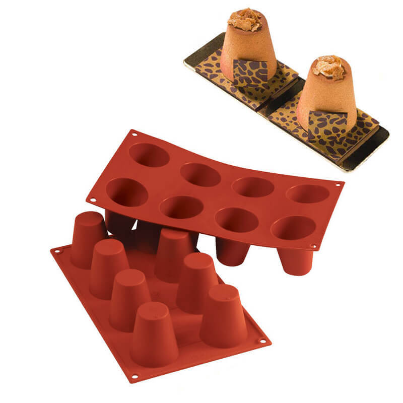 8 Silikomart vormen Classic Babavorm van silicone