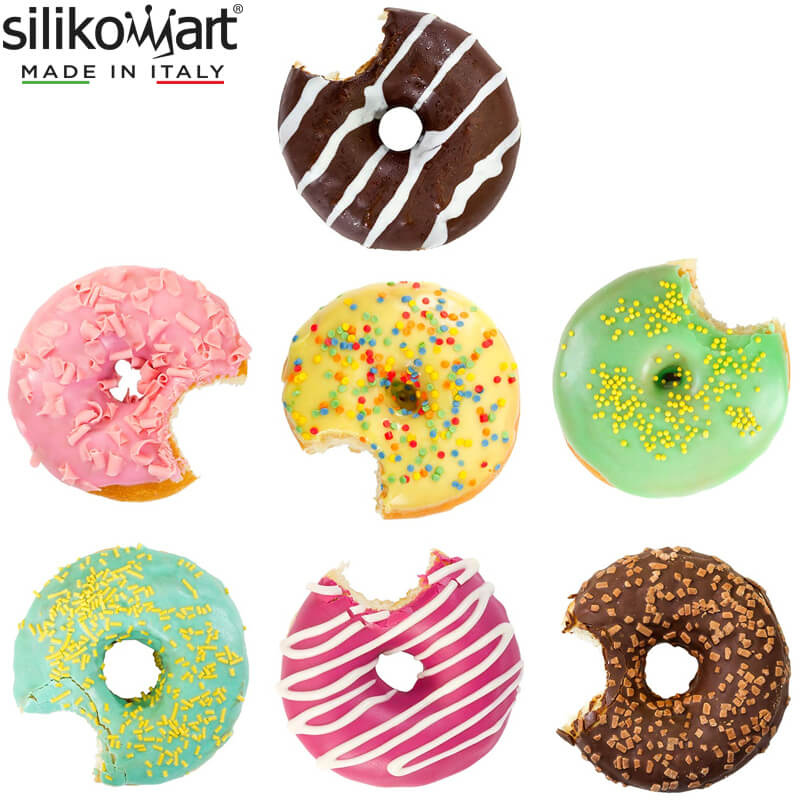 8 Silikomart Molds Classic Savarin Mold in Silicone