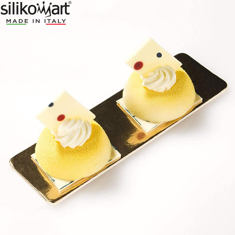 18 Cavities Silikomart Classic Savarin Mold in Silicone