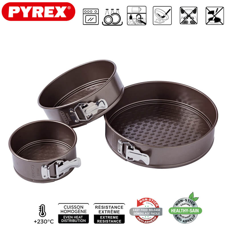 Pyrex Asimetria Round Springform Pan Non-Stick