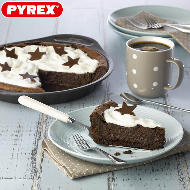 Pyrex Asimetria Molde De Tarta Redondo Antiadherente