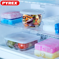 Pyrex Cook And Freeze recipiente redondo para alimentos de vidrio borosilicato