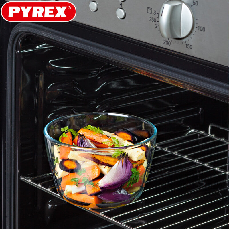 Pyrex Cook And Freeze recipiente redondo para alimentos de vidrio borosilicato