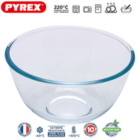 Pyrex Classic runde Mehrzweckschale aus Borosilikatglas