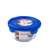 Pyrex Cook And Go recipiente hermético redondo para alimentos de vidrio borosilicato