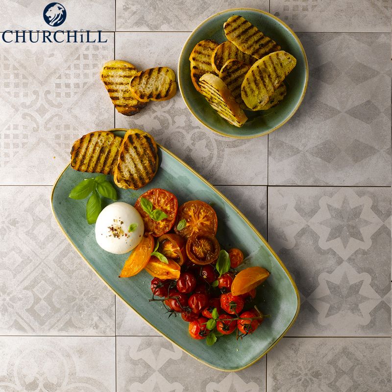 26 9X12 7 Cm Churchill Stonecast Plato bandeja rectangular de porcelana vitrificada