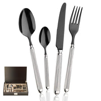 Pintinox Ellade Servizio Posate In Acciaio Inox Forgiato Set 24 Pz