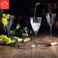 28 Cl Rcr Chic Calice Multiuso In Vetro Set 6 Pezzi