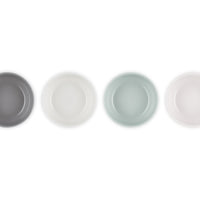16 cm - Le Creuset Coupe Müslischale Aus glasiertem Steinzeug Set mit 4 Stück