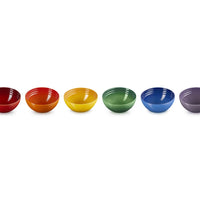 12 cm - Le Creuset Arte Della Tavola Vancouver Snack Bowl In Glazed Stoneware Set of 6 Pcs