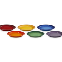 27 cm - Le Creuset Arte Della Tavola Vancouver Flat Plate in Glazed Stoneware Set of 6 Pcs
