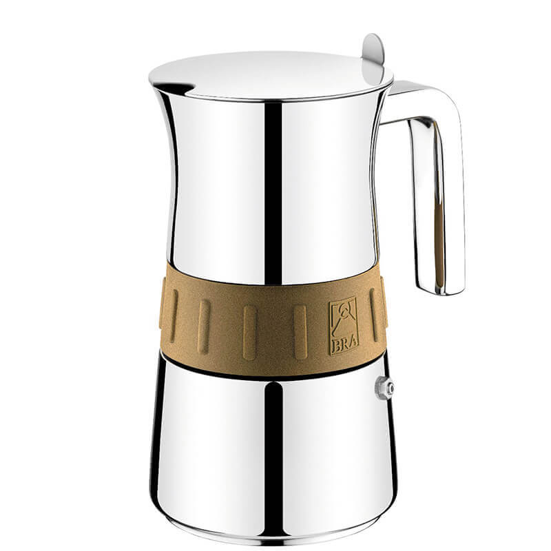 Pintinox Elegance Moka Et Cafetières En Acier Inoxydable