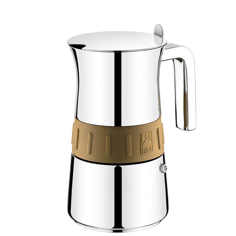 Pintinox Elegance Moka Et Cafetières En Acier Inoxydable