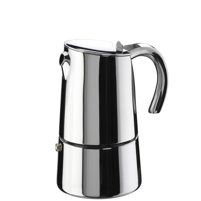 Pintinox Bella Caffettiera Moka In Acciaio Inox