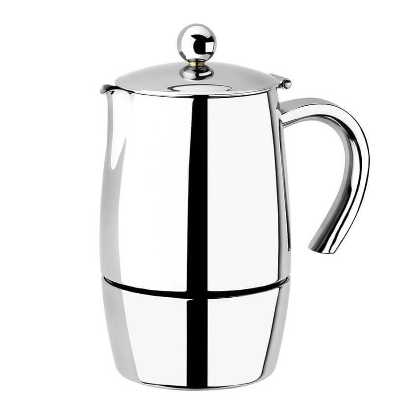 Pintinox Magna Cafetière Moka En Acier Inoxydable