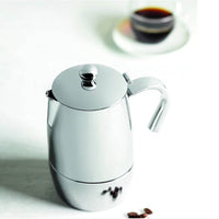 Pintinox Magna Cafetière Moka En Acier Inoxydable