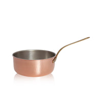 Pintinox Rame diepe braadpan van verzind koper
