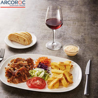 37 Cl Arcoroc Domaine Rotweinglas aus Sicherheitsglas Set mit 6 Teilen
