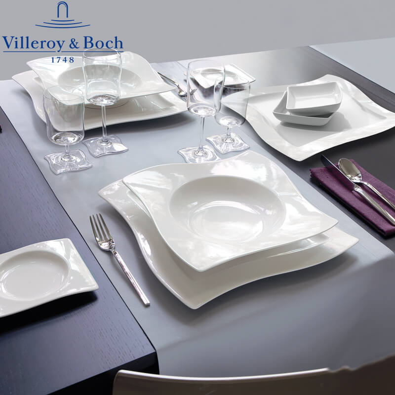 Villeroy And Boch Newwave Servies Set In Porselein Set 8 St