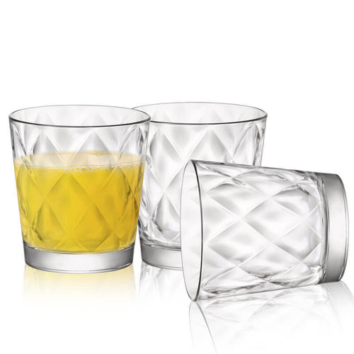 24 Cl Bormioli Rocco Kaleido Water Glass In Glass Set 6 pcs