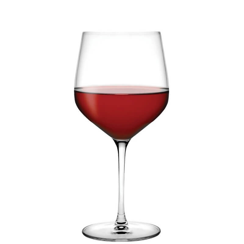 62 5 Cl Nude Refine Copa de Vino Tinto Burgundy en Vidrio Set de 6 Piezas