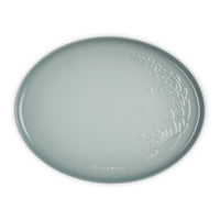 Le Creuset Jardin ovaal serveerblad in geglazuurd steengoed