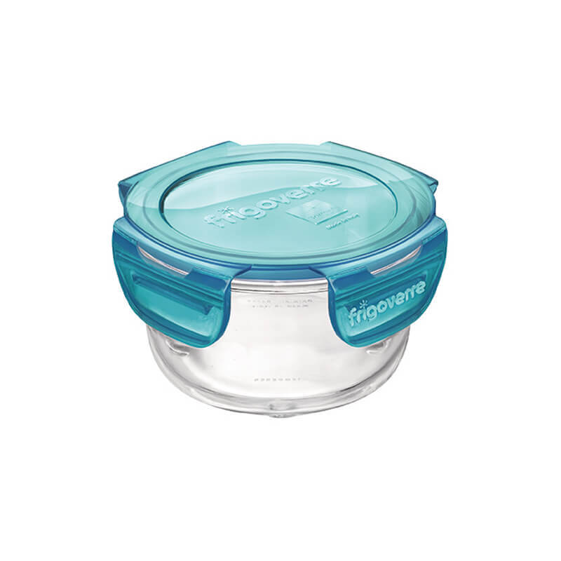 10 Cm Bormioli Rocco Frigoverre Evolution Airtight Food Container In Glass
