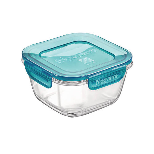 12X12 Cm Bormioli Rocco Frigoverre Evolution Luchtdichte Voedselcontainer in Glas