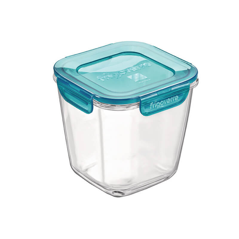 12X12 Cm Bormioli Rocco Frigoverre Evolution Boîte Alimentaire Hermétique Haute En Verre