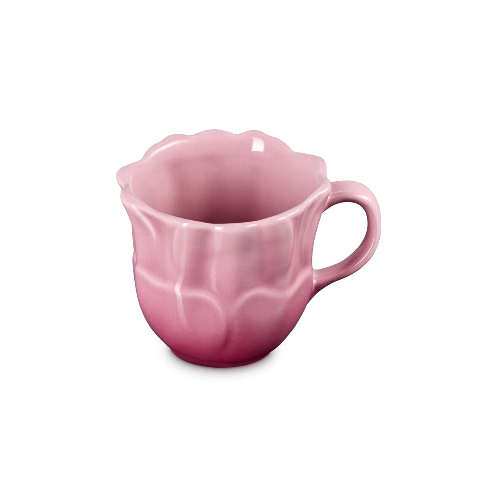 33 cl - Le Creuset Fiore Anemone mok in geglazuurd steengoed