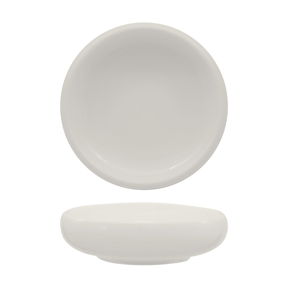 12 cm - Selecta Deep Nest Plate In Porcelain Set 6 Pcs