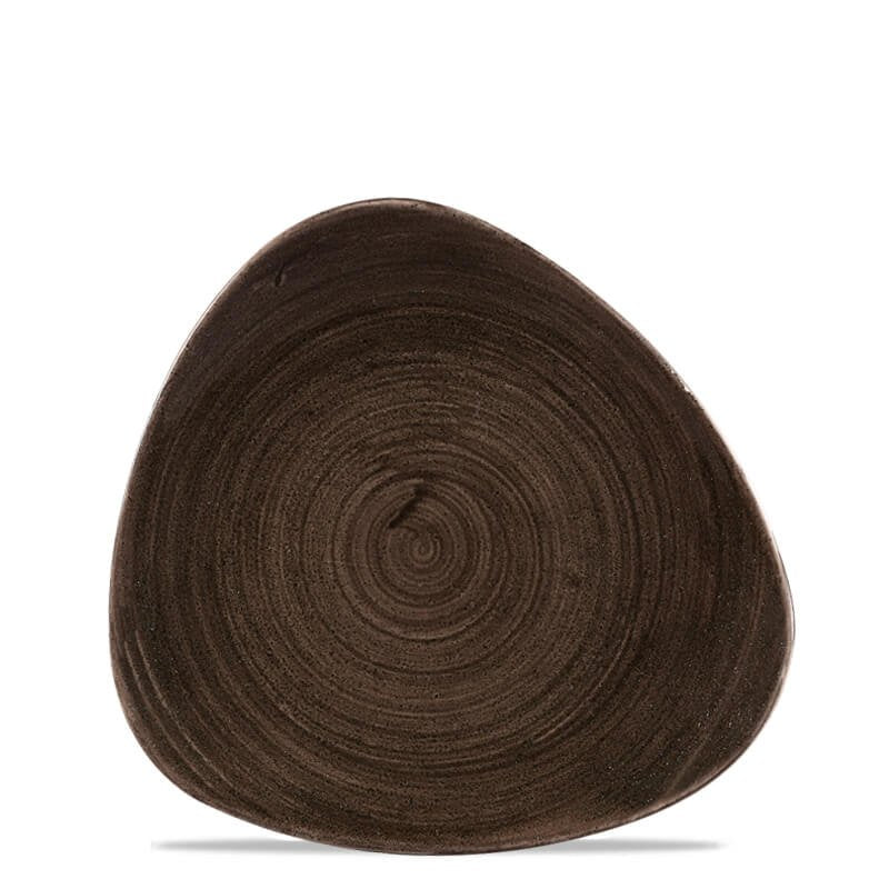22 9 Cm Churchill Stonecast Piatto Piano Triangolare In Porcellana Vetrificata