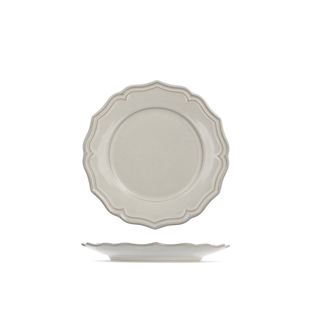 23 cm - H&H Sinfonia Assiette Fruits En Grès - Lot de 6 Pièces