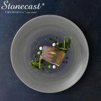 28 1 Cm Churchill Stonecast Round Soup Plate In Glazed Porcelain