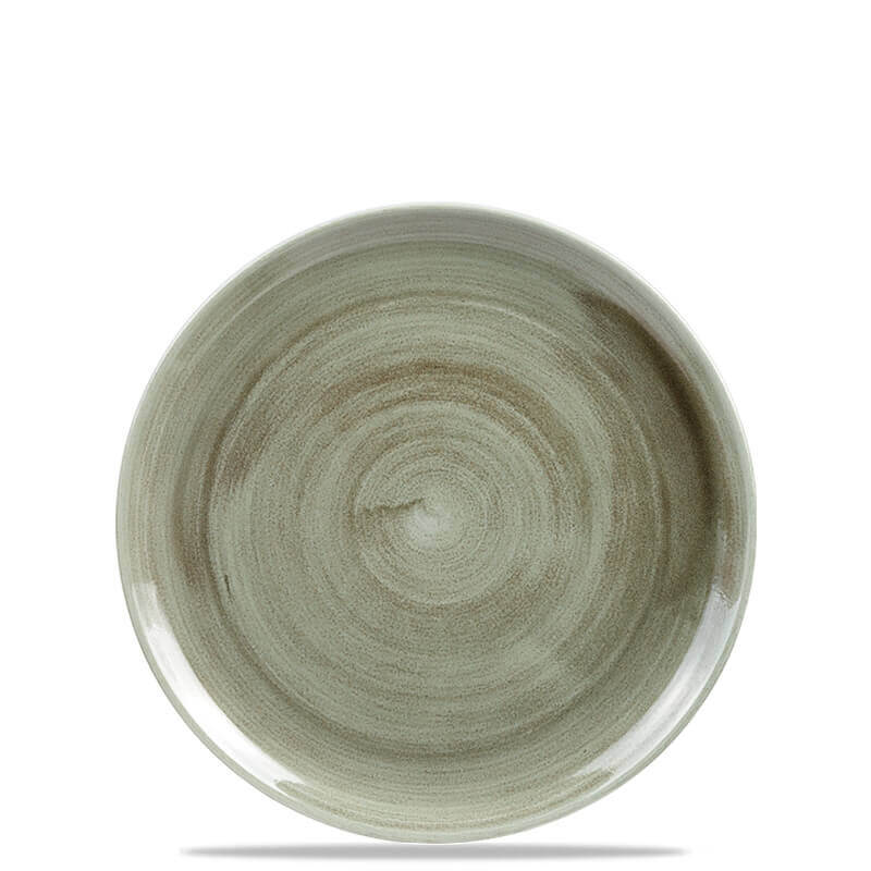 26 Cm Churchill Stonecast flat round plate in vitrified porcelain