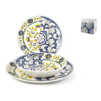 H&H Coupe Faenza Vajilla en porcelana - Set de 18 pzas